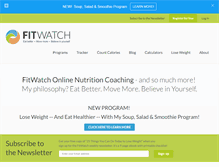 Tablet Screenshot of fitwatch.com